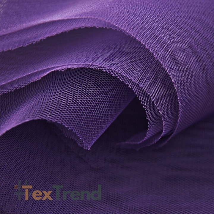 lila Dekorations-Tüll  