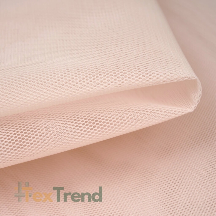 Dekoratives Tüll puderrosa  