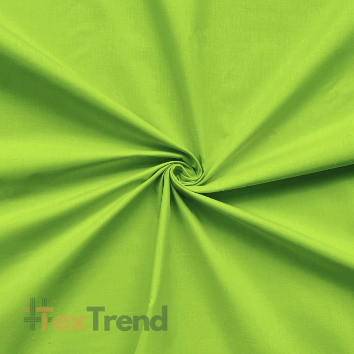 100% Baumwolle einfarbig grün - 13  