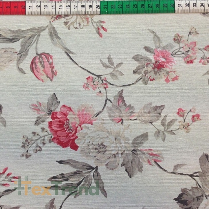 Canvas Vorhang Blumen 11  