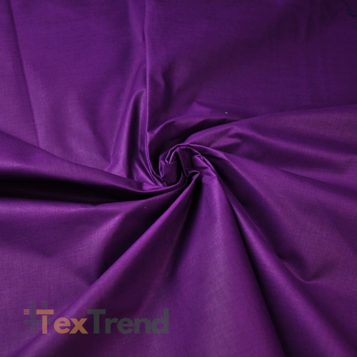 Baumwolle 100% Einfarbig Dunkellila - 30  