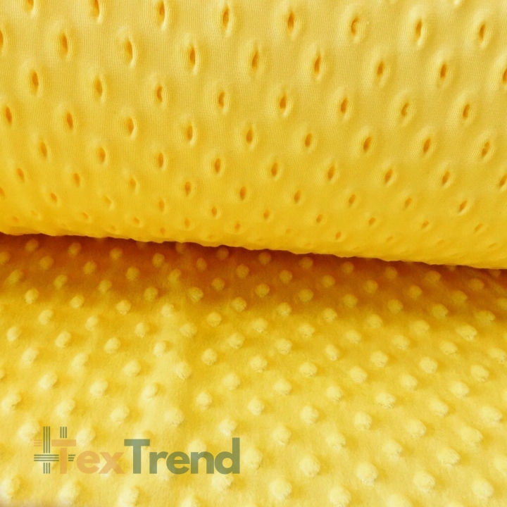 Minky Dick Dunkelgelb -4  