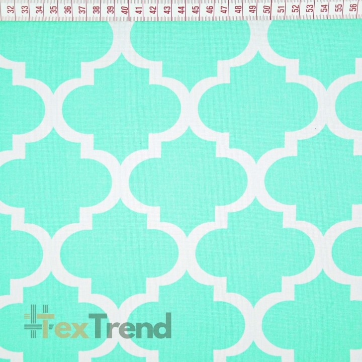 Baumwolle 100% Marokko groß mintfarben  