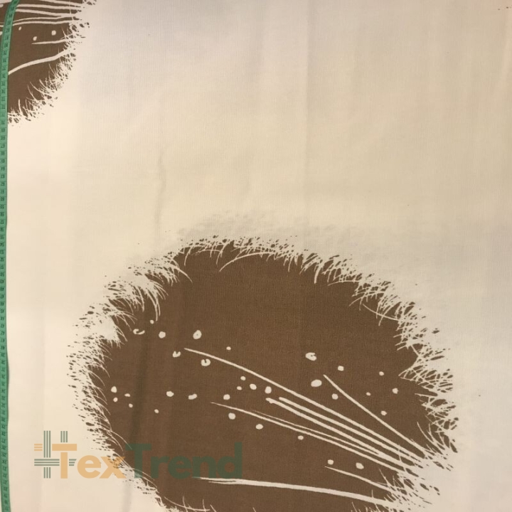 Canvas Vorhang Pusteblumen braun  