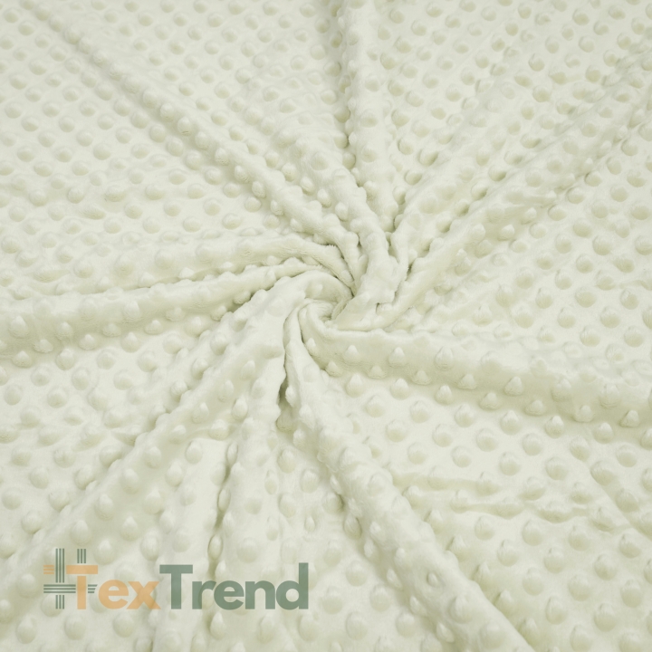 Minky Premium Ecru (Cloud dancer)  