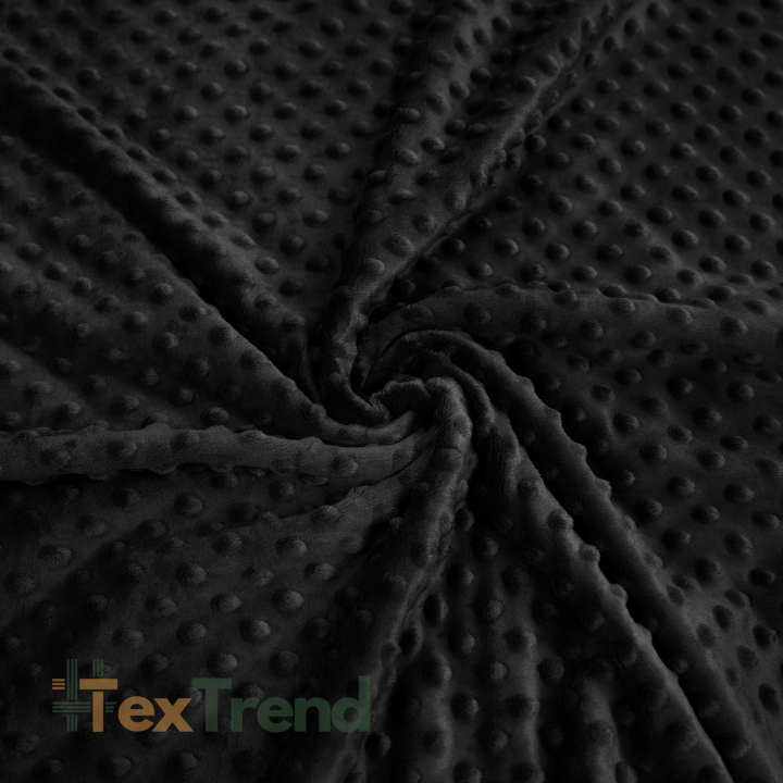 Minky Premium schwarz (Black)  