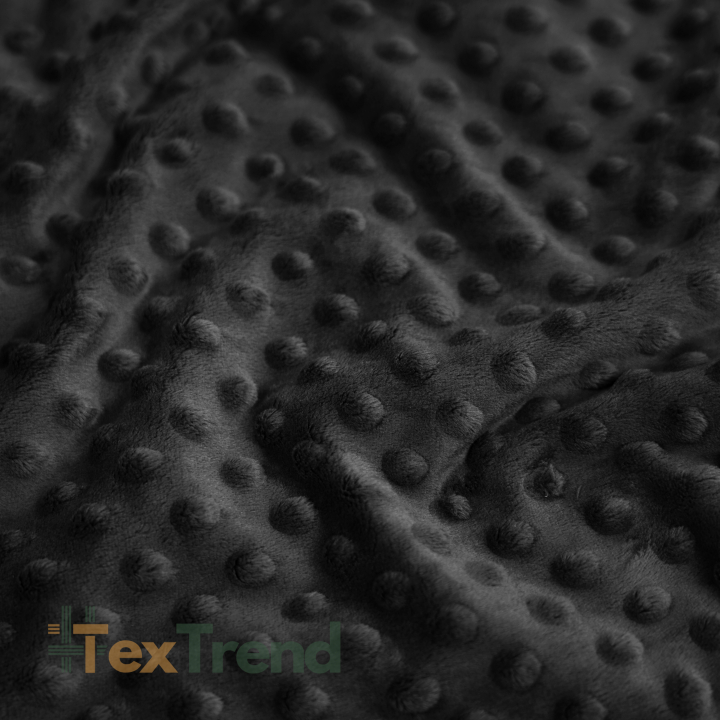 Minky Premium schwarz (Black)  