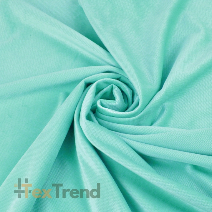 Samt glatt mintgrün (Beach Glass)  