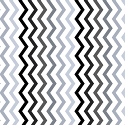 Baumwolle 100% Zickzack grau-anthrazit  