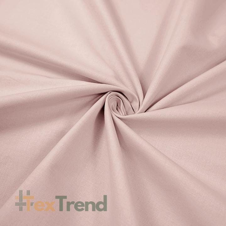 Baumwolle 100% einfarbig schmutzig rosa - SZ  