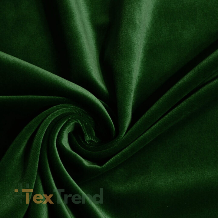 Samt flaschengrün - 216  