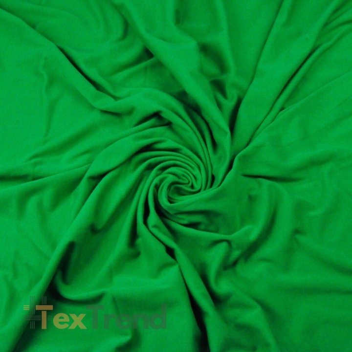 Jersey Stoff einfarbig grün  