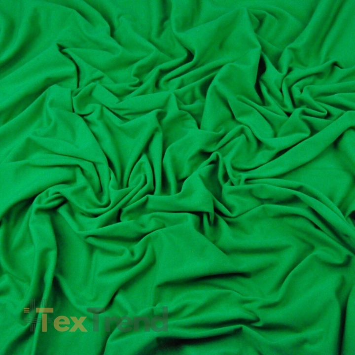 Jersey Stoff einfarbig grün  