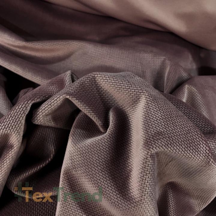 Samt glatt dunkel schmutzig rosa (Nostalgia Rose)  