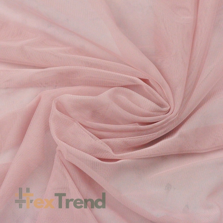 Tüll Bekleidungsstoff schmutzig rosa weich  