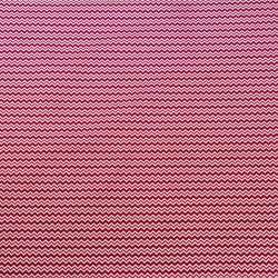 Baumwolle 100% Zickzack MINI weiß-bordeaux  