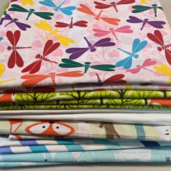 Stoffreste aus Baumwolle, Endstücke - 1kg  