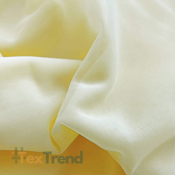 Dekoratives zitronenfarbenes Chiffon  