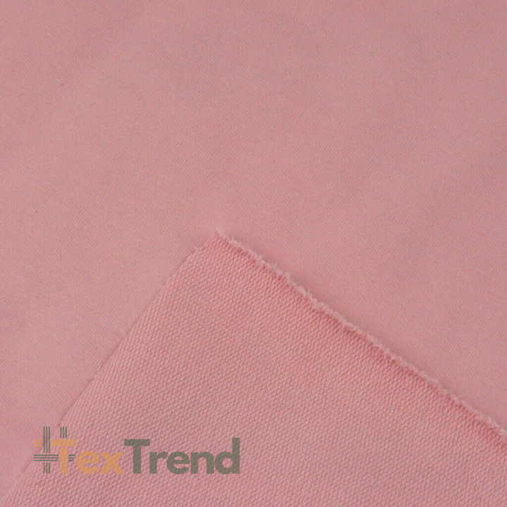 Sweatshirtstoff Loop - schmutzig rosa - 280g  