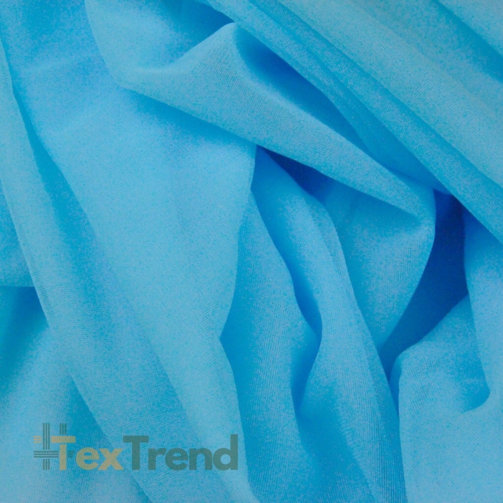 Dekoratives blauen Chiffon  