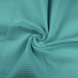 Waffel-Baumwolle marine  