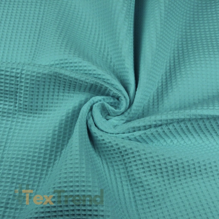 Waffel-Baumwolle marine  