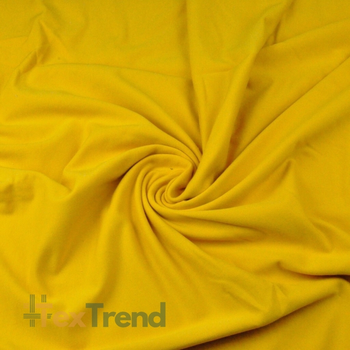 Sweatshirtstoff Loop - senfgelb 280g  