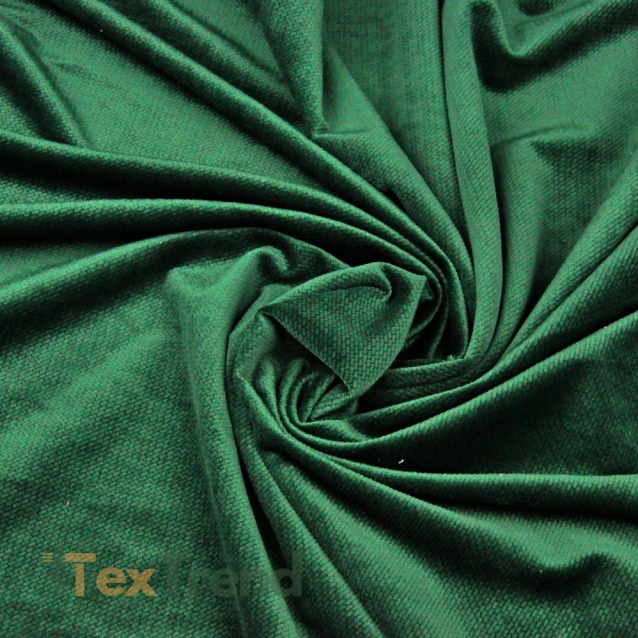 Samt glatt Flaschengrün 21  