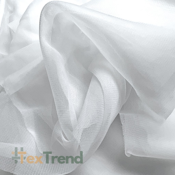 Dekorationschiffon weiß  