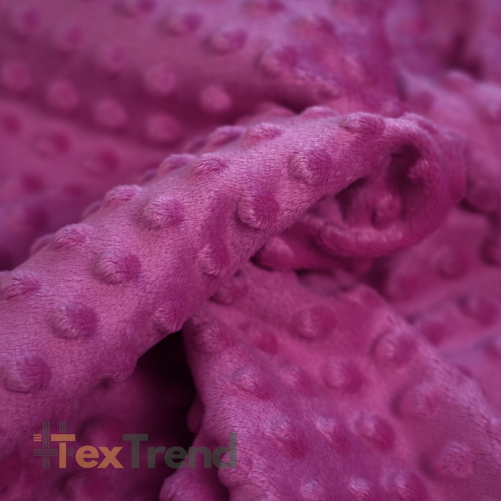Minky Premium dunkelfuchsia (Raspberry)  