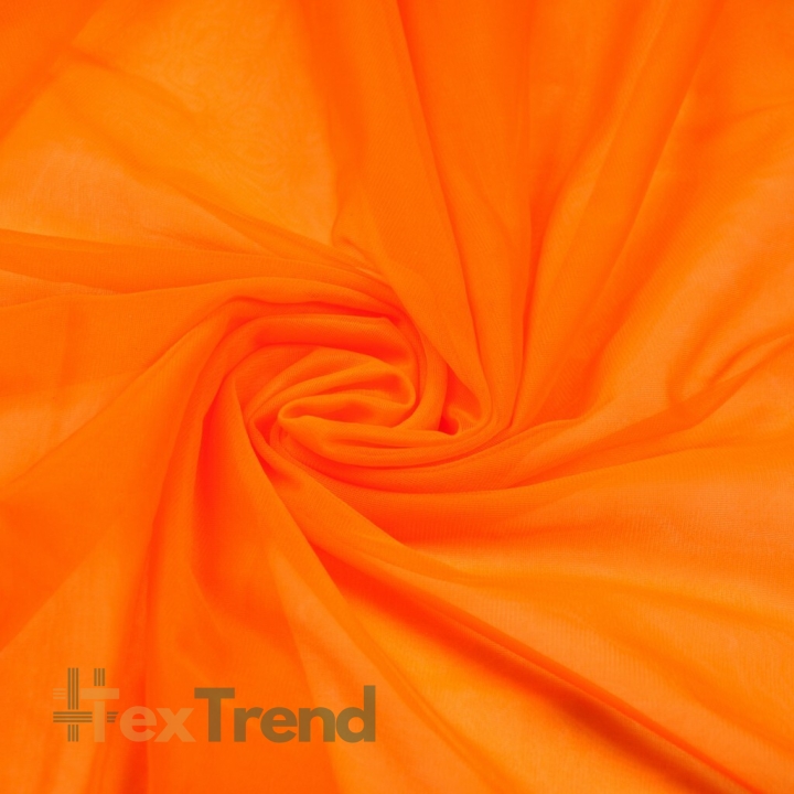 Dekorationschiffon orange  