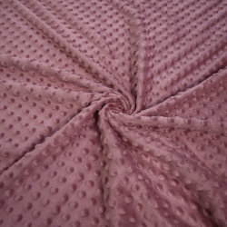 Minky Premium dunkel schmutzig rosa (Nostalgia Rose)  