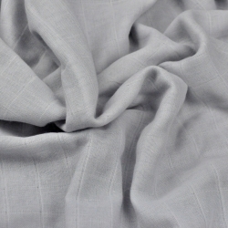 Glatte graue Baumwoll-Musselin  