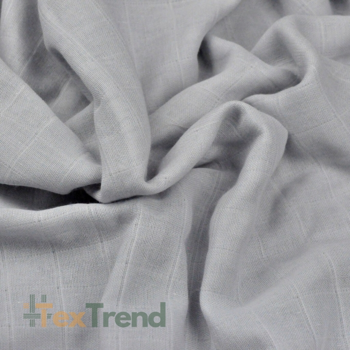 Glatte graue Baumwoll-Musselin  