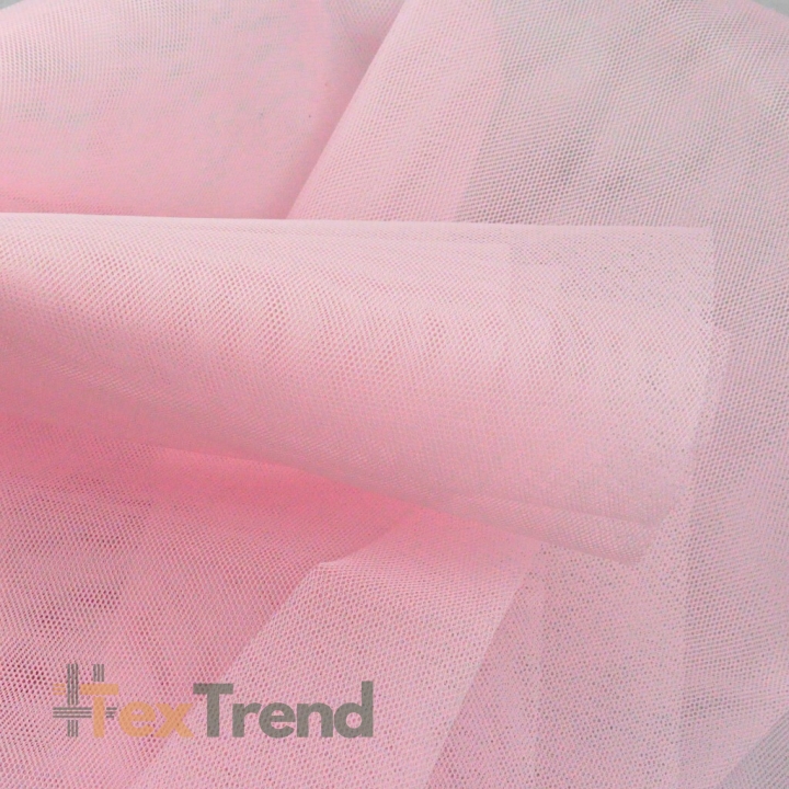 Dekoratives hellrosa Tüll  