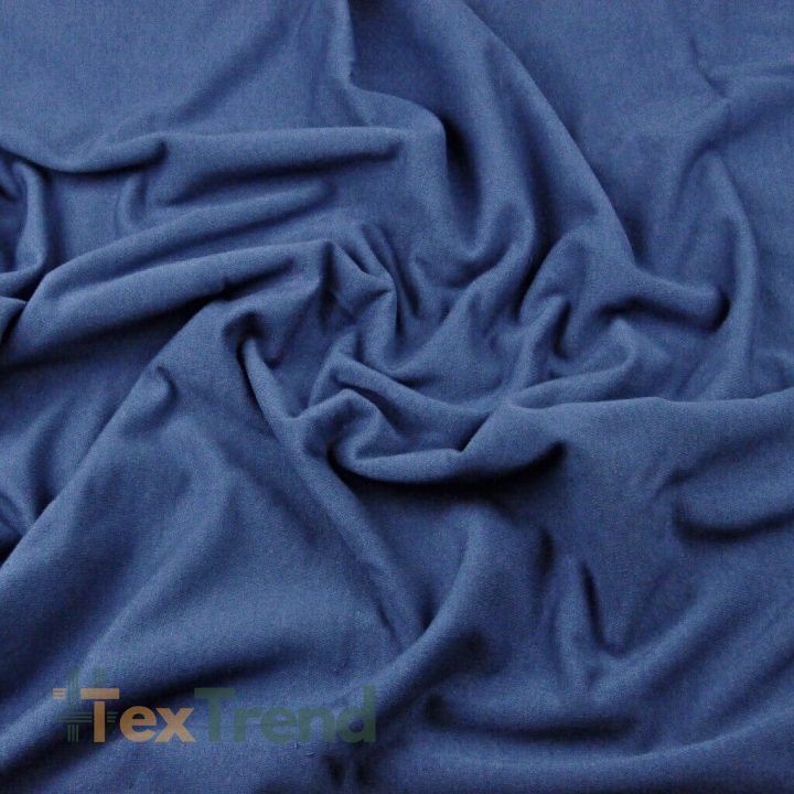 Jersey-Stoff - einfarbig dunkeljeans - 280g  
