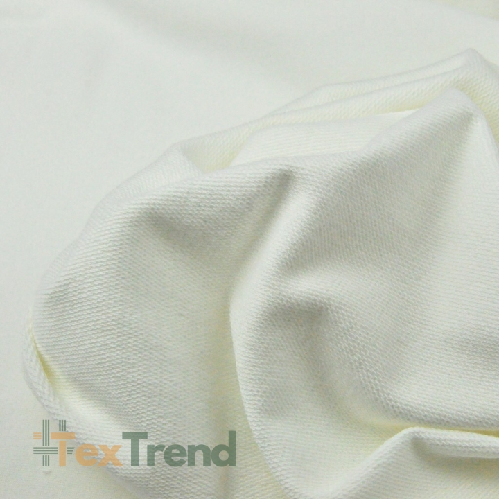 Jersey-Stoff - einfarbig Sahne  