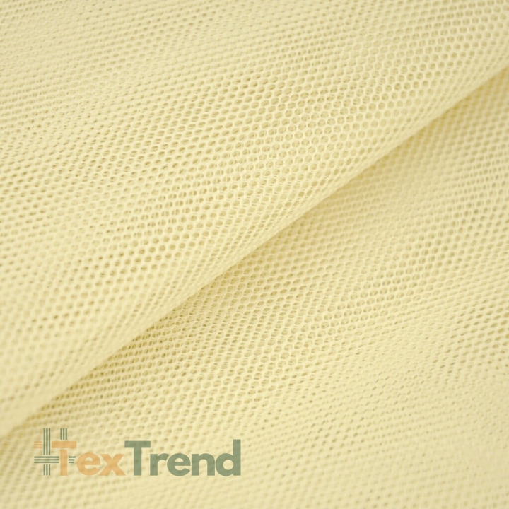 Dekoratives vanillefarbenes Tüll  