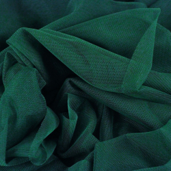 Weicher Tüll für Bekleidung - smaragdgrün  