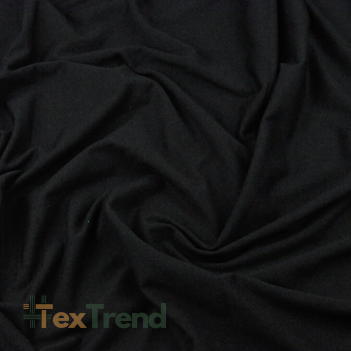 Jersey-Stoff mit Silberionen - schwarz  