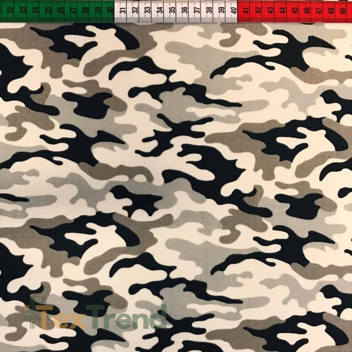 antibakterielles kleines CAMOUFLAGE-Muster sandfarben  