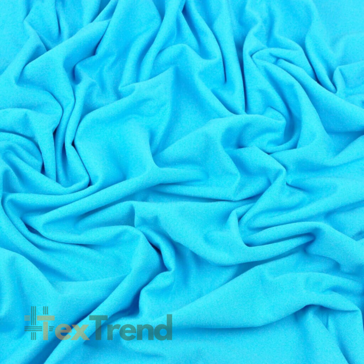 Dresówka pętelka - jednokolorowa turkusowa  