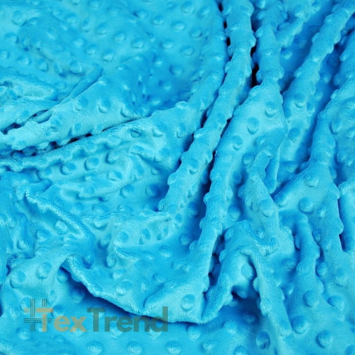 Minky Dick 350 g/m2 Azur  