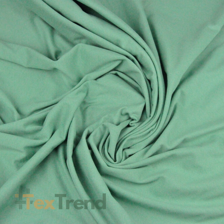 Jersey-Stoff einfarbig Salbei