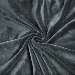 Minky glatt Premium dunkelgrau (Smoked Pearl)  