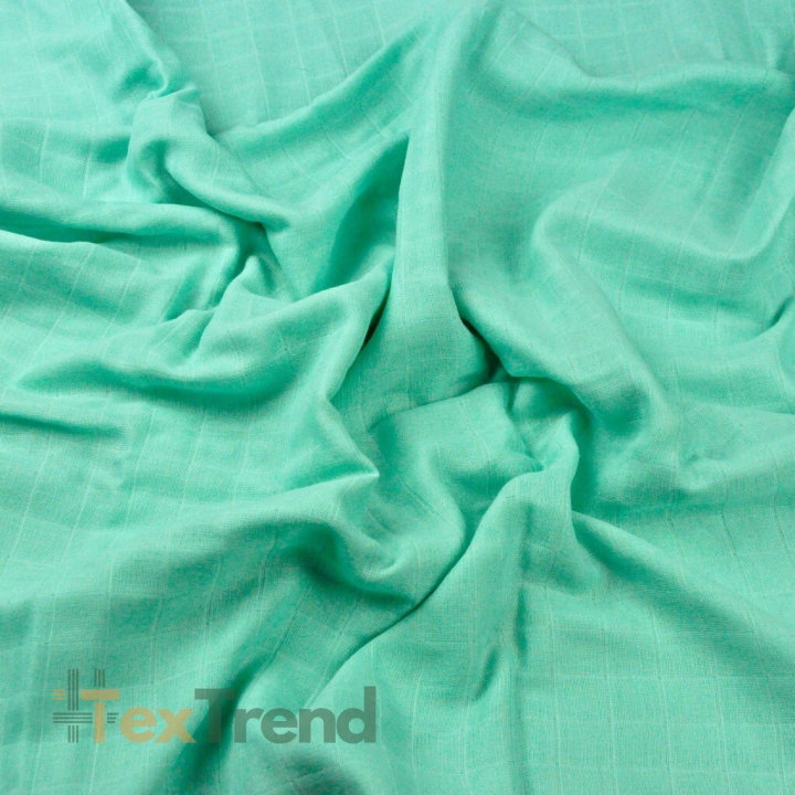 Baumwoll-Musselin mintgrün  