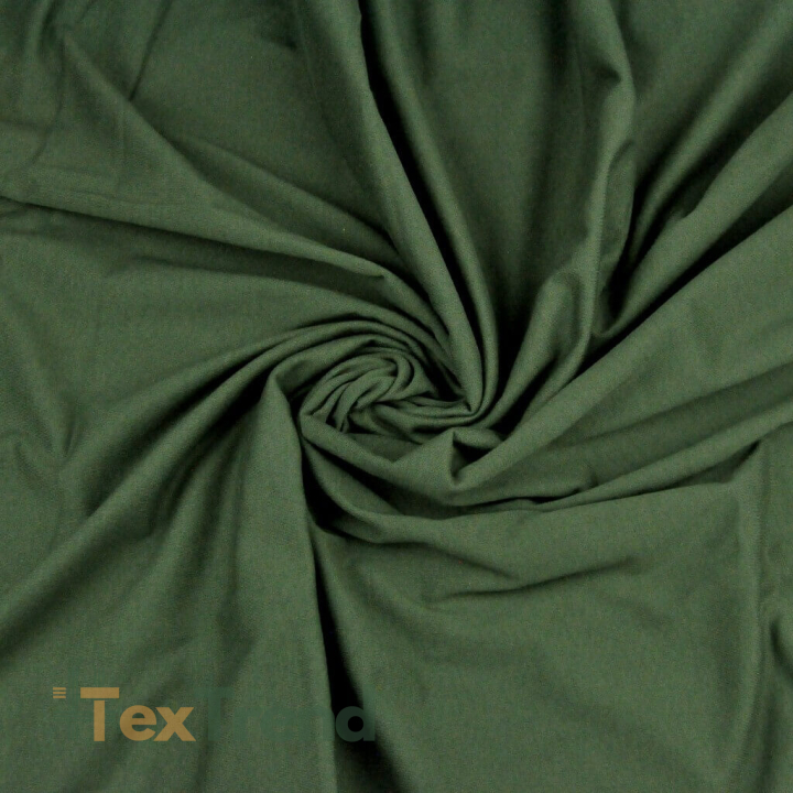 Einfarbiger Jersey-Stoff Khaki  