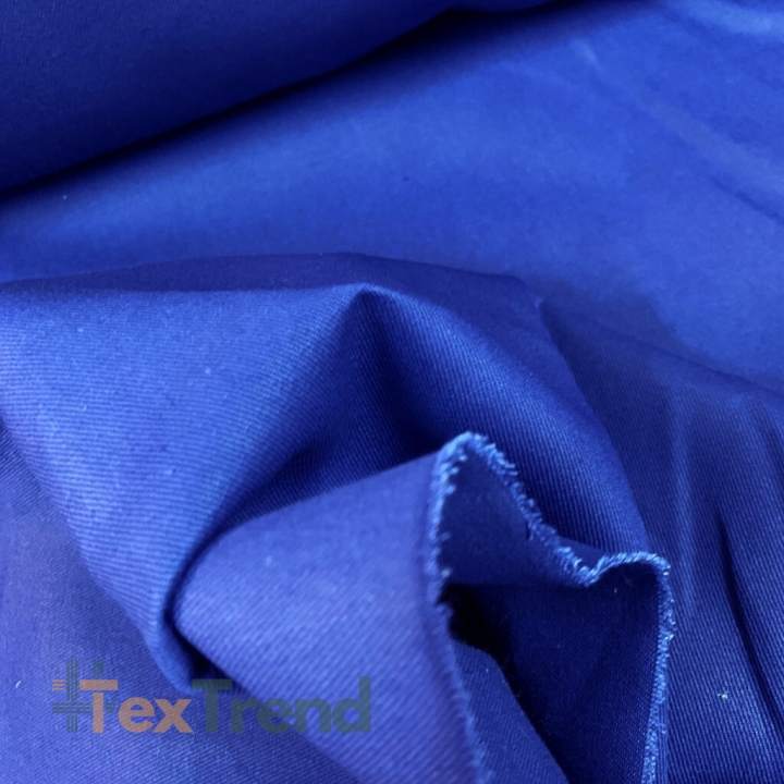 Dekostoff dunkelblauer Baumwoll-Drell  