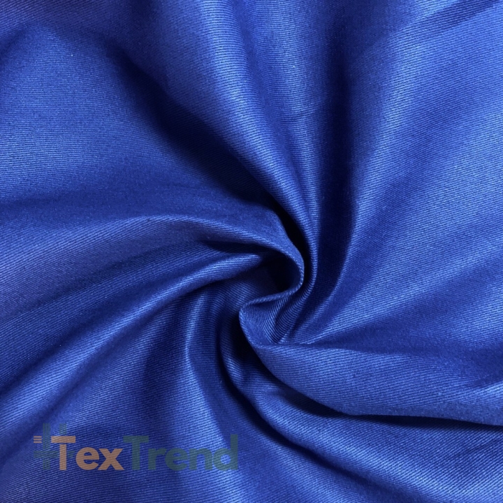 Dekostoff dunkelblauer Baumwoll-Drell  