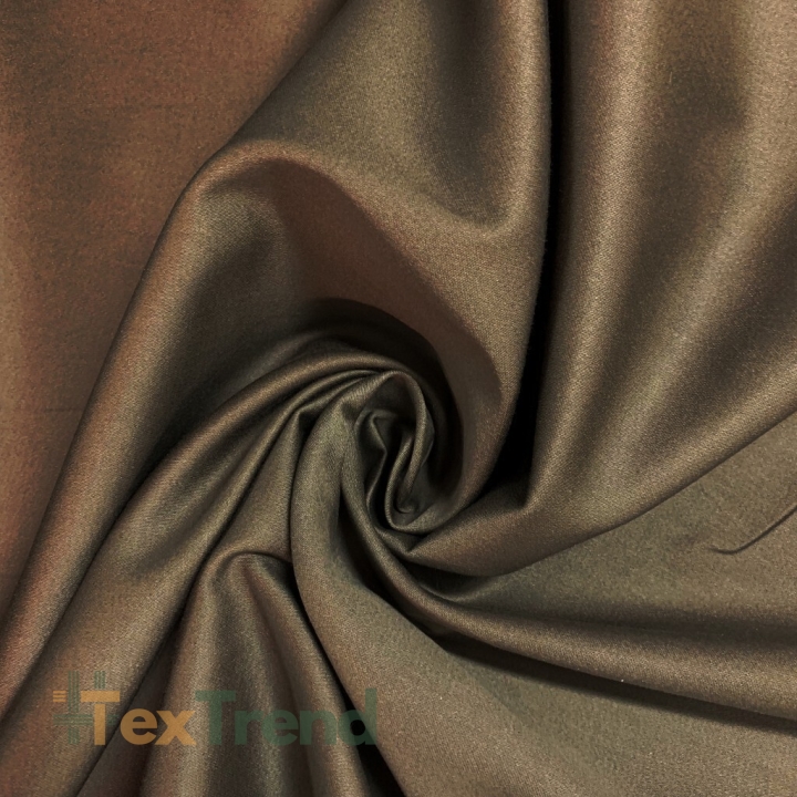 Dekostoff Baumwolle mit Lycra - braun  